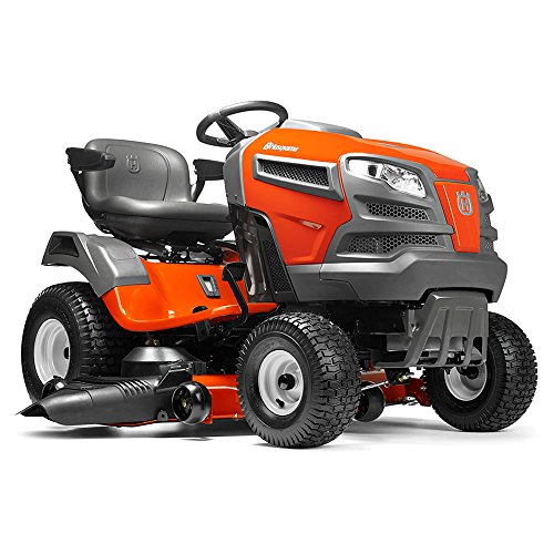 Husqvarna YTA24V48 24V Fast Continuously Variable Transmission Pedal Tractor Mower, 48'/Twin